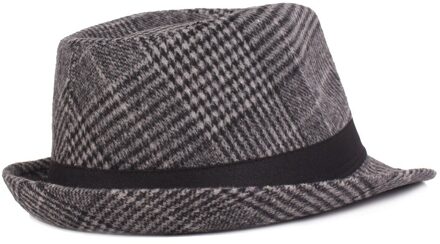 Mode mannen fedora damesmode jazz hoed Winter zwarte wollen blend cap outdoor ongedwongen hoed gorras 1