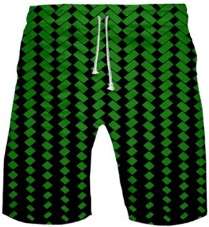 Mode Mannen Vastgebonden Hawaiian Beach Fit Sport Casual Shorts Broek Zwembad Beach Party Zwemmen Shorts3.10 L4