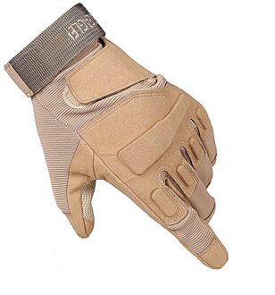 Mode Mannen Winter Warm Slijtvaste Sport Handschoenen Handschoenen Running Fietsen Ml Xl khaki / M