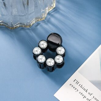 Mode Meisje Haar Clip Eenvoudige Elegante Pure Kleur Acryl Geometrische Compact Ronde Klauwen Voor Vrouwen Hoofdtooi Haar Accessoires 2