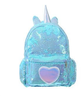 Mode Meisjes Rugzak Pailletten Eenhoorn Mochila Rugzakken Grote Capaciteit School Book Bag Satchel Rugzak Voor Tiener Student 1