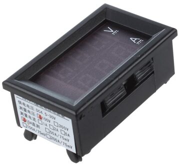 Mode Meter Panel Voltmeter Amperemeter Digitale Multimeter Voltmeter 4,5X2,7x2cm