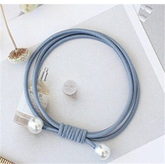 Mode Parel Elastische Haarbanden Multilayer Haar Ring Paardenstaart Houder Hoofdband Rubberen Band Voor Vrouwen Meisjes Haaraccessoires groen