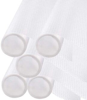 Mode-Plank Bekleed Met Anti-Slip (Transparant, 5 Rolls Van 45X150cm) eva Kabinet Kast Lade Lade Pad Koelkast Liner Ro