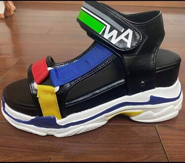 Mode Platform Sandalen Vrouwen Schoenen Zomer Super Hoge Hakken Dames Casual Schoenen Wedge Chunky Gladiator Sandalen 38