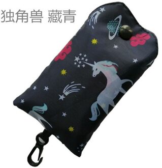 Mode Pocket Vierkante Boodschappentas Milieuvriendelijke Opvouwbare Herbruikbare Draagbare Schouder Handtas Reizen Boodschappentassen Beige