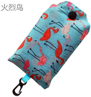 Mode Pocket Vierkante Boodschappentas Milieuvriendelijke Opvouwbare Herbruikbare Draagbare Schouder Handtas Reizen Boodschappentassen zwart