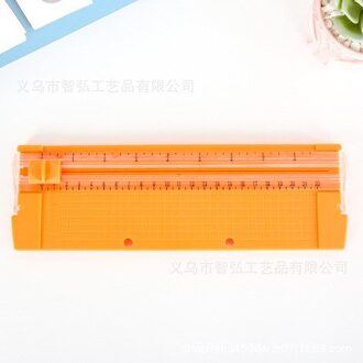 Mode Populaire A4/A5 Precisie Papier Foto Trimmers Cutter Scrapbook Trimmer Lichtgewicht Snijden Mat Machine oranje