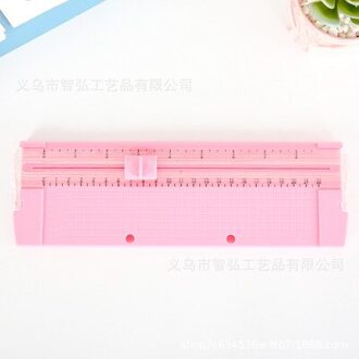 Mode Populaire A4/A5 Precisie Papier Foto Trimmers Cutter Scrapbook Trimmer Lichtgewicht Snijden Mat Machine roze