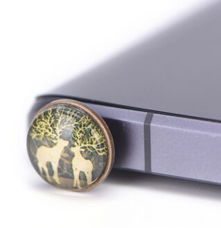 mode populaire koele legering stof plug voor hoofdtelefoon gat universele