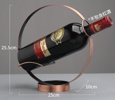 Mode Roestvrij Staal Wijnrek Mode Wijnrek Eenvoudige Elegante Theroom Bar Wijnrek Roze