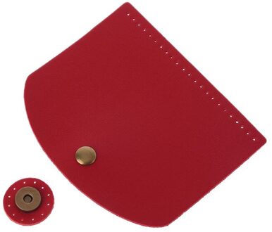 Mode Schoudertas Flap Cover Vervanging Voor Vrouwen Handtas Diy Accessoires rood