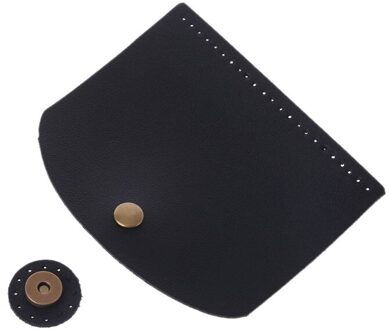 Mode Schoudertas Flap Cover Vervanging Voor Vrouwen Handtas Diy Accessoires zwart