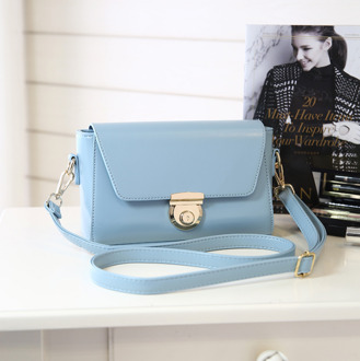 Mode Snoep Kleur Handtas Schoudertas Pupi Tas LightBlue