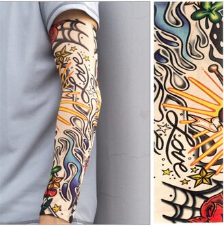 Mode Sport 1Pc Mouw Zon Uv-bescherming Stretch Arm Cover Fietsen Rijden Rijden Wandelen Arm Mouwen Armband Sportief dragen