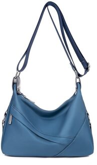 Mode Toevallige Vrouwen Schoudertas Duurzaam Stof Messenger Bag Vrouwelijke Multifunctionele Nylon Handtas Crossbody Tas Blauw