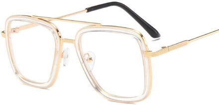 Mode Vierkante Kind Zonnebril Jongen Meisje Metalen Dubbele Balk Zonnebril Gradiënt Lens Brillen UV400 6