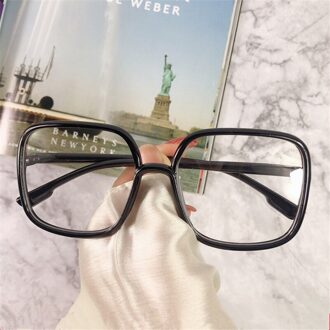 Mode Vierkante Zonnebril Vrouwen Luxe Man/Vrouwen Cat Eye Zonnebril Klassieke Vintage UV400 Outdoor Flat mirror zwart