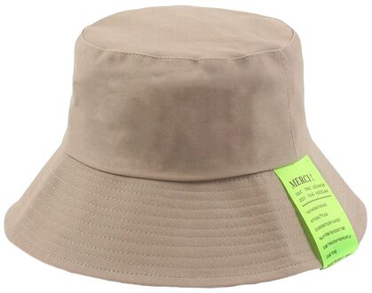 Mode Volwassen Kids Zomer Opvouwbare Emmer Hoed Effen Hip Hop Brede Rand Strand Uv-bescherming Ronde Top Zonnebrandcrème Visser Cap