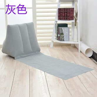 Mode Vorm Outdoor Reizen Opblaasbare Strand Ligstoel Mat Met Driehoek Kussen Draagbare Vouwen Enkele Mat Tuinmeubelen 3