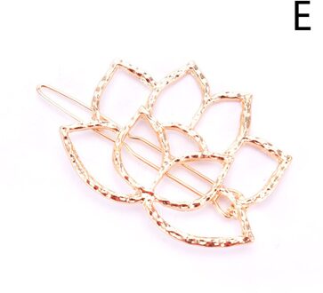 Mode Vrouw Haar Accessoires Driehoek Haar Clip Pin Metal Geometrische Legering Maan Cirkel Hairgrip Baret Meisjes Hoofddeksels