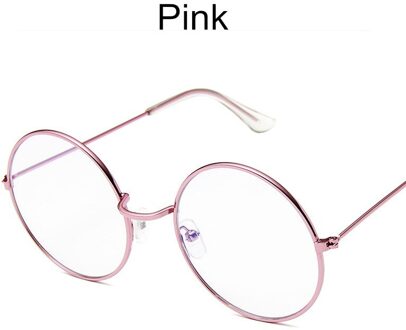 Mode Vrouwen Brillen Computer Anti-Blauw Bril Klassieke Mannen Optische Bijziendheid Glazen Frame Unisex Eyewear Roze