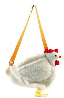 Mode Vrouwen Crossbody Tas Cartoon Kip Patroon Schoudertassen Casual Accessoires