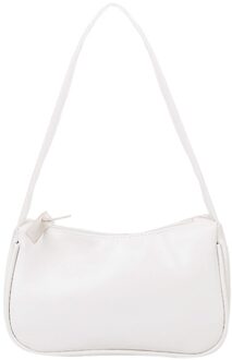 Mode Vrouwen Handtassen Schouder Vrouwelijke Klassieke Elegante Schoudertas Lederen Bakken Dames Casual Handtassen Onderarm Zak Portemonnees Beige