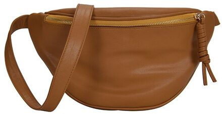 Mode Vrouwen Heuptas Fanny Pack Grote Capaciteit Crossbody Borst Tassen Banaan Pack Pu Lederen Dames Riem Tas Taille Verpakking khaki waist zak