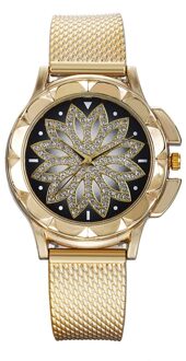Mode Vrouwen Horloge Creatieve De Top Dames Stalen Riem Horloge Wilde Lady Horloges Vrouwelijke Klok Relogio Feminino Goud