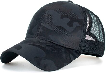 Mode Vrouwen Mannen Ademende Zon Hoeden Buitenshuis Strand Verstelbare Baseball Cap Hip Hop Hoed Zonnehoed Tie-Geverfd Pinkycolor zon Hoeden #3 zwart