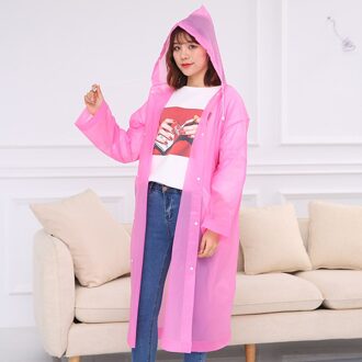 Mode Vrouwen Mannen Peva Transparante Regenjas Herbruikbare Ondoordringbare Regenjas Reizen Camping Moet Regenjas Unisex 02