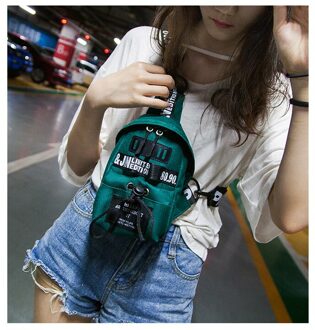 Mode Vrouwen Meisjes Brief Taille Packs Bum Bag Reizen Riem Taille Zakken Fanny Pack Festival Portemonnee Taille Pouch groen