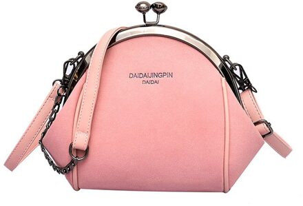 Mode Vrouwen Schoudertas Casual Crossbody Tas Kleine Messenger Bags Vrouwelijke Snoep Kleuren Handtas leuke Flap Lady Bolsa Feminina Roze