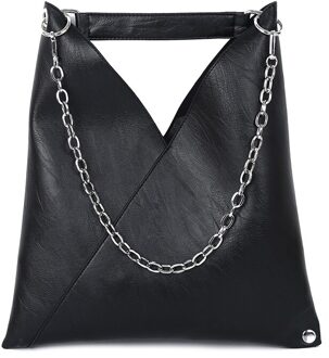 Mode Vrouwen Schoudertas Vintage Ketting Vrouwen Crossbody Bag Lederen Handtassen En Portemonnee