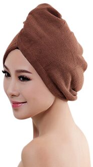 Mode Vrouwen Snel Droog Haar Hoed Microfiber Effen Kleur Meisjes Dames Douche Cap Sterk Water Absorberen Drogen Handdoek SANA889 Rood