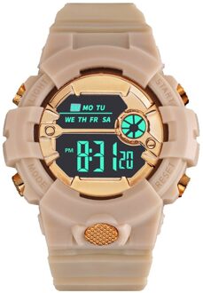 Mode Waterdichte Horloge Jongen Lcd Digitale Stopwatch Datum Rubber Sport Polshorloge Beweging Horloges CO