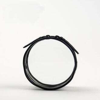 Mode Waterdichte PVC Transparante Make-Up Tas Reizen Rits Organisator Draagbare Cosmetische Tas Reizen Helder Make Up Tassen voor Vrouwen klein ronde