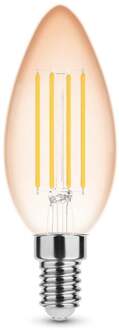 Modee LED kaars E14 4-33W 1800K filament amber - LED7400