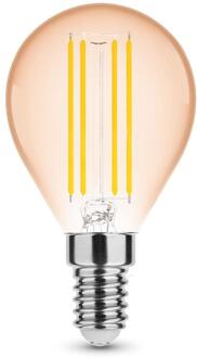 Modee LED kogel E14 4-28W 1800K filament amber dimbaar - LED7420