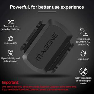 Model S3 + Cadanssensor Snelheidsmeter Fiets Ant + Bluetooth 4.0 Voor Strava Garmin Bryton Igpsport Fiets Computer