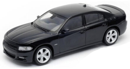 Modelauto - Dodge Charger R/T 2016 - zwart - 21 cm - Schaal 1:24