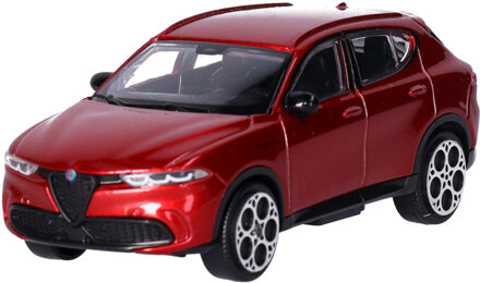 Modelauto/speelgoedauto Alfa Romeo Tonale - rood - 10 cm