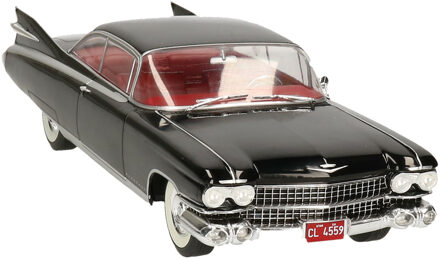 Modelauto/speelgoedauto Cadillac Eldorado 1959 zwart schaal 1:24/24 x 8 x 5 cm