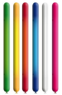 Modelleerballonnen - 50x stuks - gekleurde figuren maken - Party feestartikelen/versiering