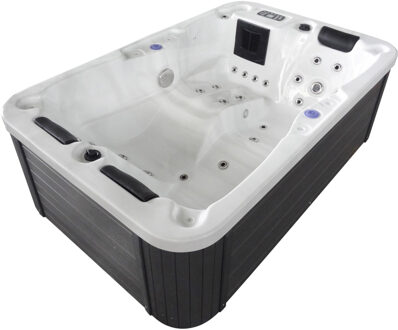 Modena outdoor whirlpool 3-persoons wit