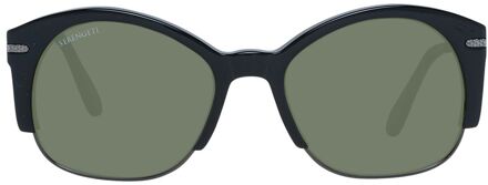 Modena Zonnebril Classieke Stijl Zwart - One Size