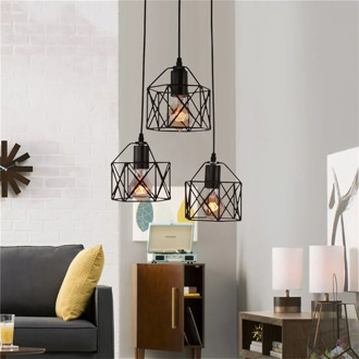 Modern Chandelier Lighting Kitchen Island Lamp Cafe Hanging Pendant Light Nordic Industrial Home Living Room Led Ceiling Lights