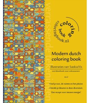 Modern Dutch Coloring Book - (ISBN:9789082533712)
