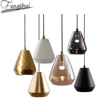 Modern Glass Pendant Lights Lamp LED Pending Lighting Living Room Bedroom Bar Dining Room Loft Hanging Lamp Decor Light Fixture
